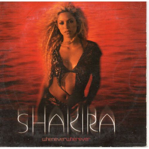 Shakira "Whenever Wherever" Cd Single - Sony Music Entertainment - Epic - 2002