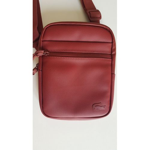 Sacoche Zippée Bordeaux Lacoste