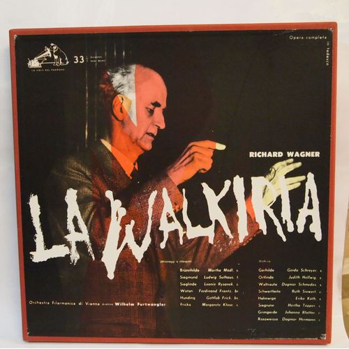 Richard Wagner La Walkiria, Wilhelm Furtwängler Orchestra Filarmonica Di Vienna