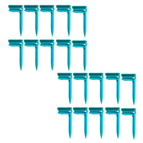 20pcs Clips De Serviette De Plage Clips De Tapis De Camping Clips De Tissu De Pique-Nique En Plastique Clips De Serviette De Plage En Plastique