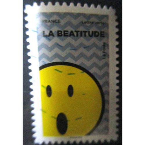 2022. Adh2154: Prenez Le Temps De Sourire. La Béatitude.