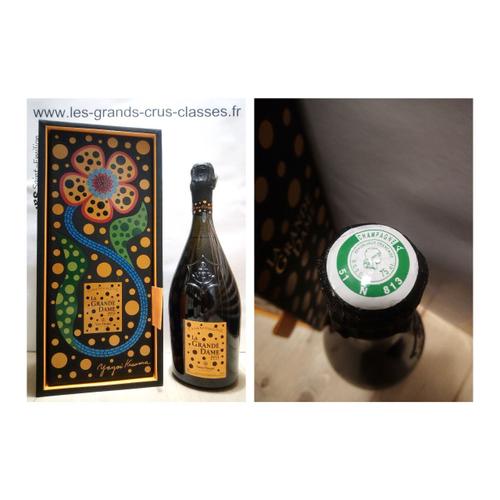 Veuve Clicquot Ponsardin - Grande Dame 2012 - Yayoi Kusama - Champagne - Grande Dame - Coffret 1 X 75 Cl - Blanc Effervescent