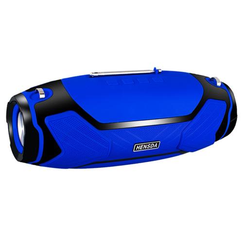 40 w Haut-Parleurs Bluetooth Sans Fil Caisson de Basses StéRéo de Colonne ExtéRieure Portable pour PC Radio Du Centre de Musique Informatique (Bleu)