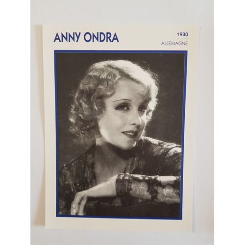 Anny Ondra
