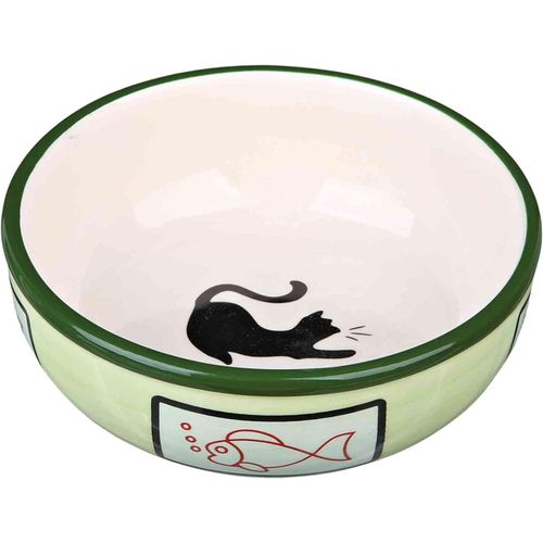 Ershi-Trixie Gamelle En Céramique Pour Chat (Couleurs Aléatoires)[31]