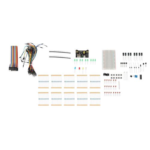 Kit éLectronique Amusant avec RéSistance de Câble de Planche à Pain, Condensateur, PotentiomèTre (235 éLéMents) pour ,