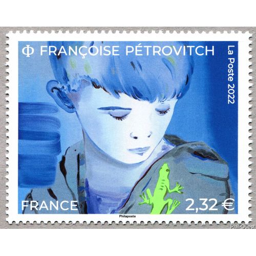France 2022, Très Beau Timbre Neuf** Luxe Yvert 5616, Tableau, Oeuvre Originale De Françoise Pétrovitch.