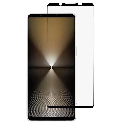 Verre Trempe Pour Sony Xperia 1 Vii - [Lot De 2] Film De Protection Incurve Integral - Noir