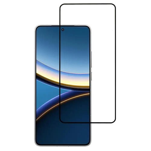 Verre Trempe Pour Xiaomi Poco F7 Pro / F7 Ultra 5g - [Lot De 2] Film De Protection Incurve Integral - Noir