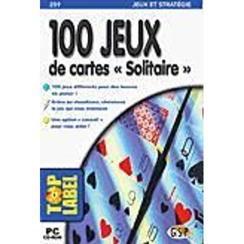 100 Jeux De Cartes 'solitaire' Pc