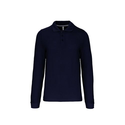 Polo Manches Longues - Homme - K243 - Bleu Marine