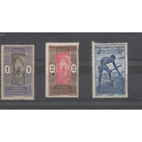 Dahomey ( Colonie ) Timbres Divers