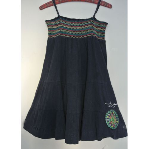 Robe Desigual Bleu Marine 11 / 12 Ans Très Bon État·