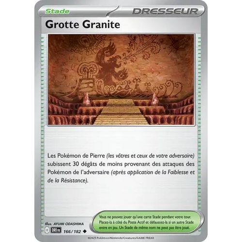 Carte Pokémon - Grotte Granite - 166/182 - Ev10 Rivalités Destinées
