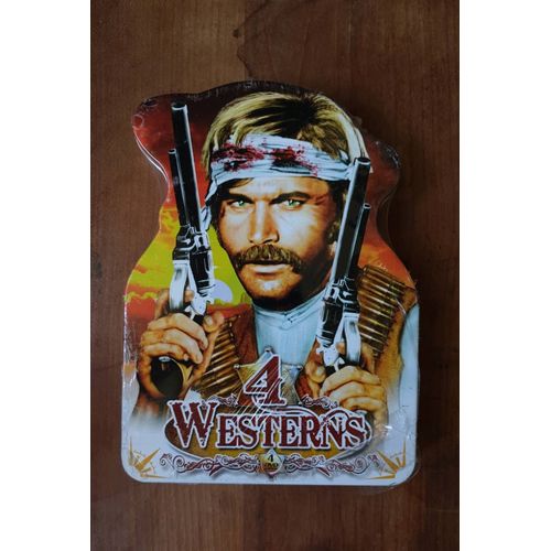 Coffret 4 Dvd Western Comprenant: Companeros, West Of Hell, Scalps, Un Colt Pour Trois Salopards