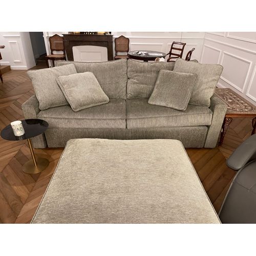 Ensemble Canapé Lit Extra Coussin Et Carré Roche Bobois Modèle Long Islande