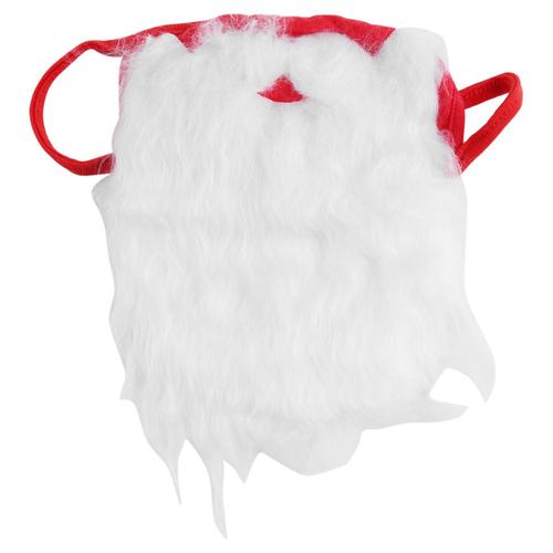 2 Paquet Décoration De Noël Santa Barbe Adulte Drôle Santa Beard Couvre Pour Noël Cosplay Fête