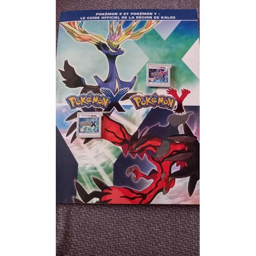 Jeux Nintendo 3ds | Pokémon X + Pokémon Y + Guide Officiel De La Région De Kalos