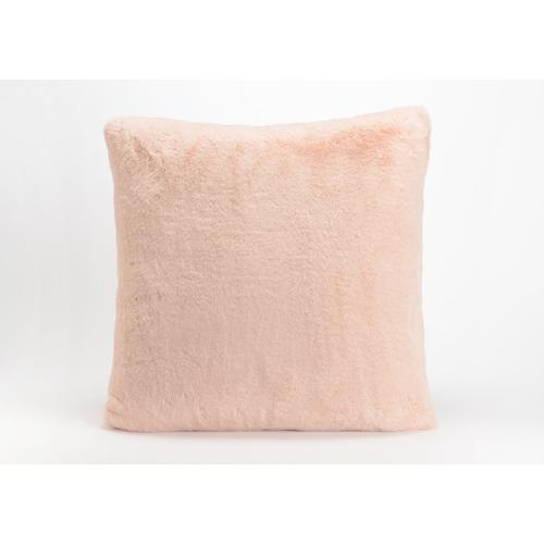 Coussin vieux rose luxe 50x50 cm