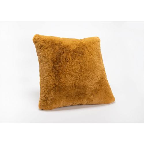 Coussin Luxe camel 50x50 cm