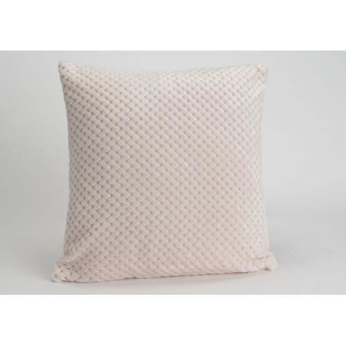 Coussin Damier crème 40x40 cm