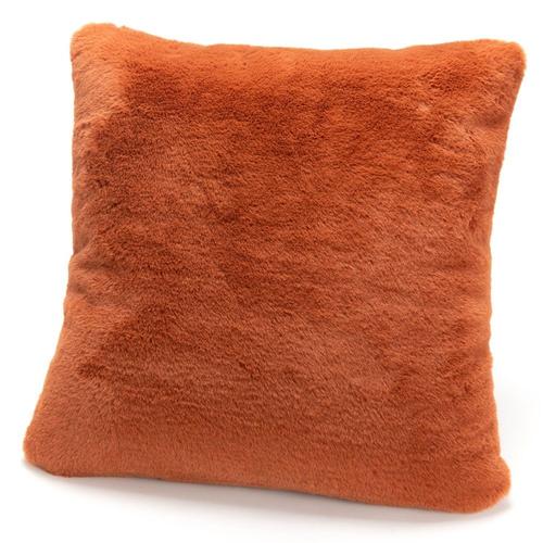 Coussin Luxe orange 50x50