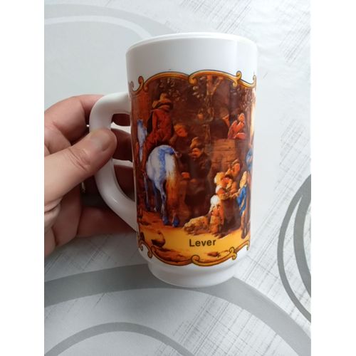 Chope À Bière Lever Décorée Pour Collection