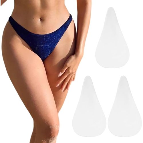 3 Pieces Camel Toe Concealer,Reusable No Trace Invisible Adhesive For Women Leggings Activewear,Silicone Pads For Swimwear,Silicone Guard