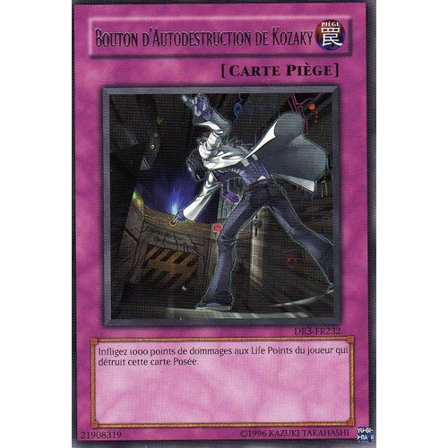 Yu-Gi-Oh! - Sombre Revelation 3 - Bouton D'autodestruction De Kozaky - Francaise - Rare - Dr3-Fr232