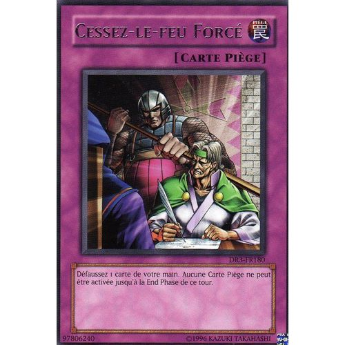 Yugioh - Sombre Revelation 3 - Cessez Le Feu Force - Francaise - Rare - Dr3-Fr180