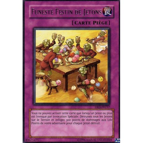 Yugioh - Sombre Revelation 3 - Funeste Festin De Jetons - Francaise - Rare - Dr3-Fr237