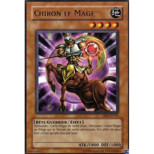 Yugioh - Sombre Revelation 3 - Chiron Le Mage - Francaise - Rare - Dr3-Fr141