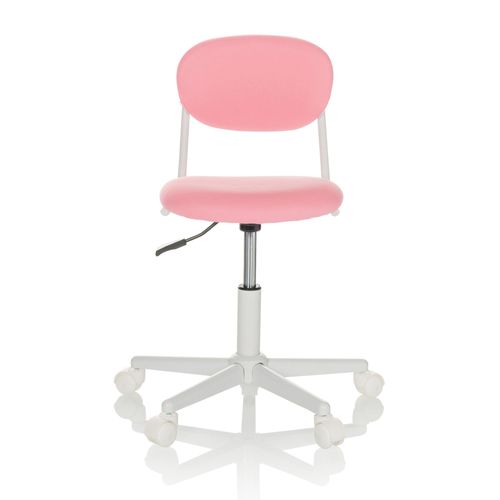 Chaise De Bureau Pour Enfants / Chaise Pivotante Pour Enfants Kiddy Base I Tissu Rose Hjh Office
