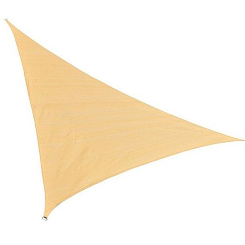 Voile D'ombrage D'exterieur Triangulaire Pour Patio Et Jardin, 3 X 3 X 3 M