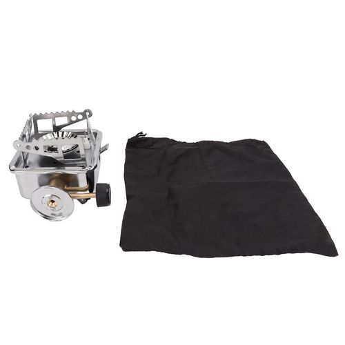 Rechaud a gaz de camping pliable et portable pour l'exterieur, ideal pour le camping, la randonnee et le sac a dos