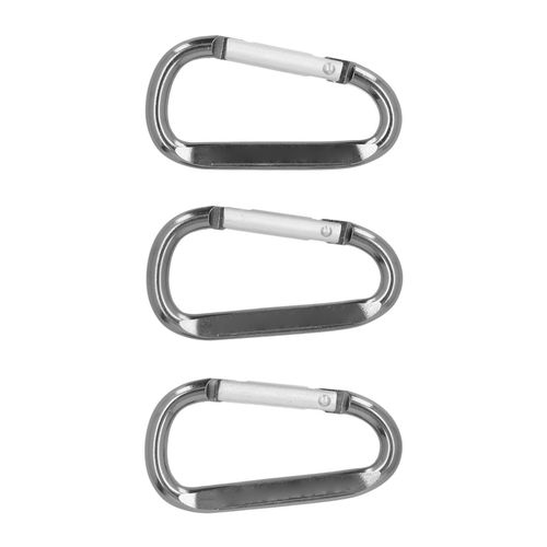 Lot De 3 Mousquetons En Alliage D'aluminium, Mousqueton Haute Resistance Pour Porte-Cles D'alpinisme