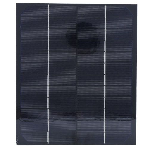 Panneau Solaire En Silicium Monocristallin 6 W 12 V Pour L'exterieur, Pour Chargeur De Batterie Diy