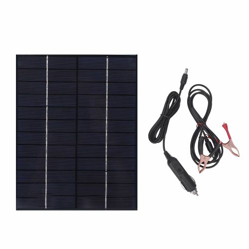 Module De Panneau Solaire Portable 6,5 W 12 V 5 V Pour Chargeur De Voiture A Batterie Solaire Mobile