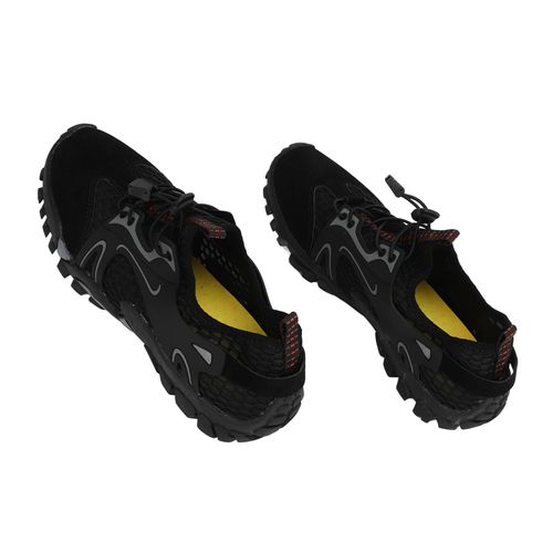 Chaussures De Randonnee Pour Hommes, Noires, Respirantes, A Sechage Rapide, Pour La Plage, La Marche En Plein Air, L'eau, Baskets Pour L'escalade, Pointure 44