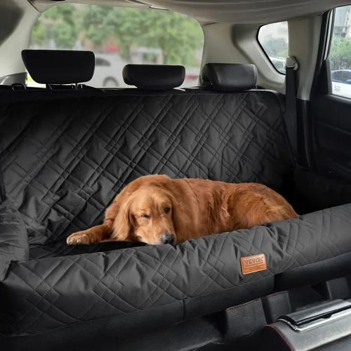 Siège Auto Pour Chiens-Vevor-Taille Moyenne Et Grande 45 Kg-Siège Rehausseur Imperméable Pour Chien-Noir