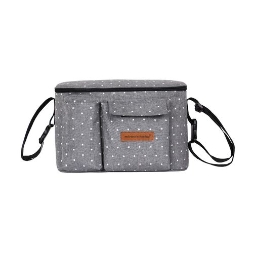 Sac De Rangement Pour Poussette, Sac Universel Étanche, Organiseur Multifonction Avec Bandoulière Pour Biberons, Couches, Jouets Et Collations.
