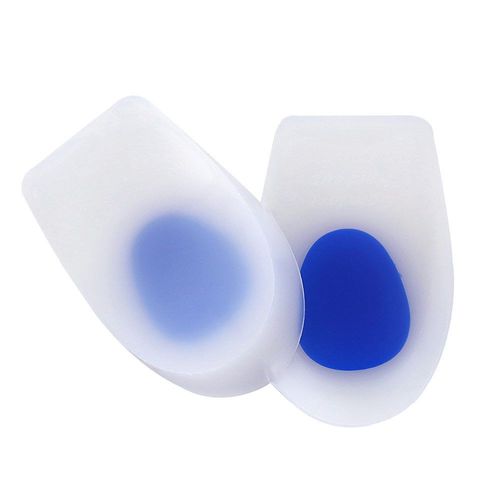 Pièce - Semelle Orthopédique En Gel De Silicone Pour Talon - Orthèse Pour Tendinite Du Tendon D'achille Pour Femmes Et Hommes, Taille (L)