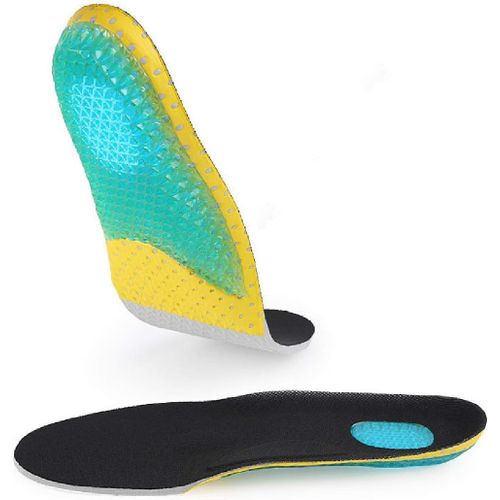Semelle Orthopédique Taille S (35-40) Pour Soulager La Fasciite Plantaire, L'épine Calcanéenne Et Autres Douleurs Du Pied - Semelles En Gel