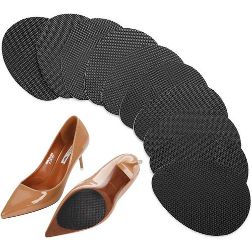 Lot De 12 Patins Antidérapants Pour Chaussures, Autocollants En Caoutchouc De Qualité Supérieure, Protecteurs De Semelles Antidérapants Pour Talons Hauts