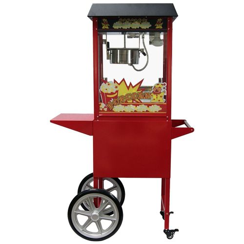 Machine à pop corn professionnelle avec chariot