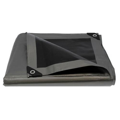 Bâche de protection ultra résistante - 260 g/m² - 8 x 12 mètres