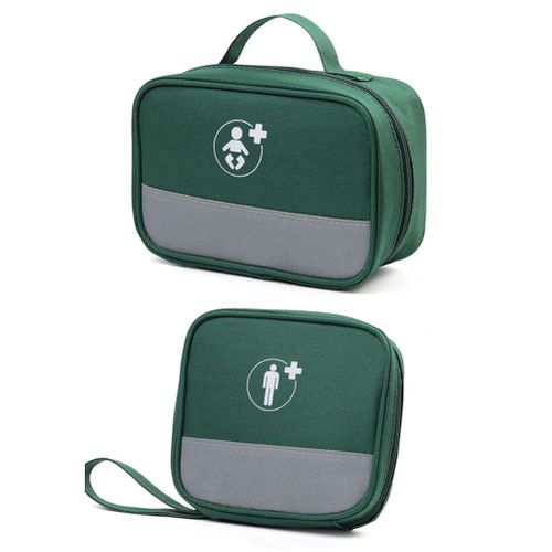 Sac De Survie Vide Pour Voiture, Sac De Voyage Compact Avec Fermeture Eclair, Pour Atelier, Cyclisme, Exterieur, Vert