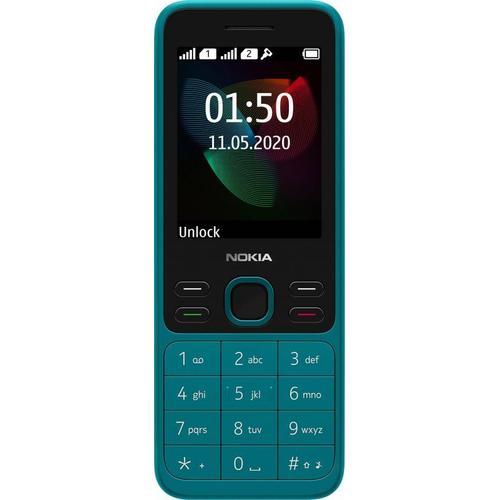 Nokia 150 6,1 Cm (2.4") 90,53 G Cyan Téléphone Numérique