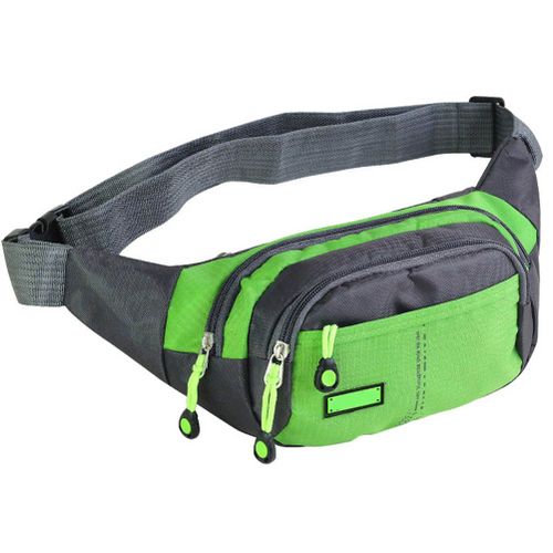 Sac banane de sport impermeable et leger avec poches zippees, pour telephone, portefeuille, sac a bandouliere pour hommes et femmes, randonnee, course a pied