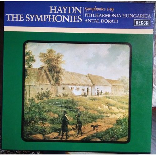 Haydn The Symphonies (Intégrale) Decca Vinyle